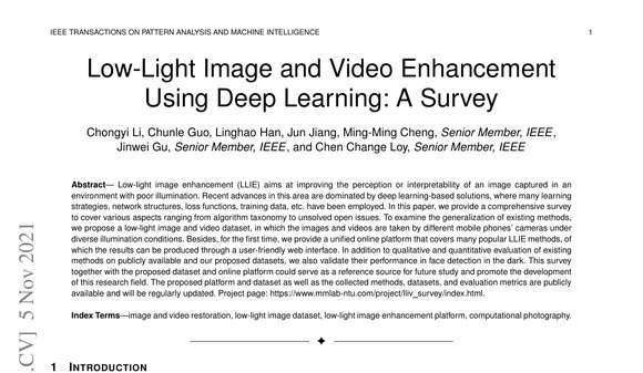 Low-Light Survey